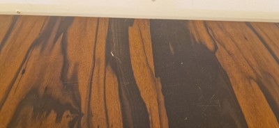 Lot 54 - A Mobili Barraja Art Deco-style Macassar ebony and bird's-eye maple cabinet