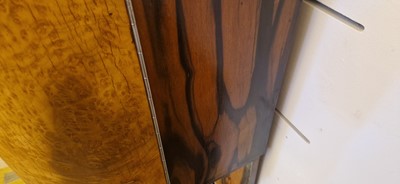 Lot 54 - A Mobili Barraja Art Deco-style Macassar ebony and bird's-eye maple cabinet