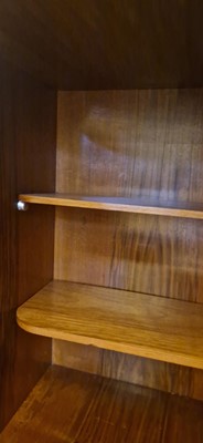 Lot 54 - A Mobili Barraja Art Deco-style Macassar ebony and bird's-eye maple cabinet