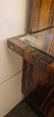 Lot 54 - A Mobili Barraja Art Deco-style Macassar ebony and bird's-eye maple cabinet