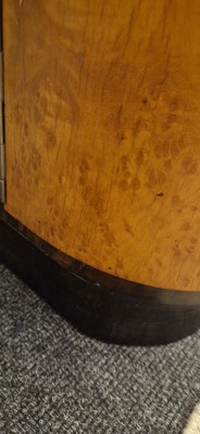 Lot 54 - A Mobili Barraja Art Deco-style Macassar ebony and bird's-eye maple cabinet
