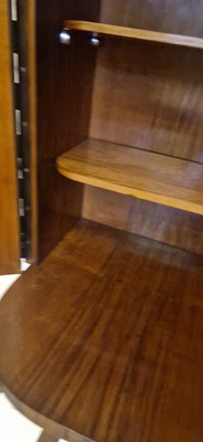 Lot 54 - A Mobili Barraja Art Deco-style Macassar ebony and bird's-eye maple cabinet