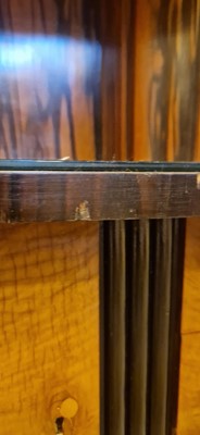 Lot 54 - A Mobili Barraja Art Deco-style Macassar ebony and bird's-eye maple cabinet