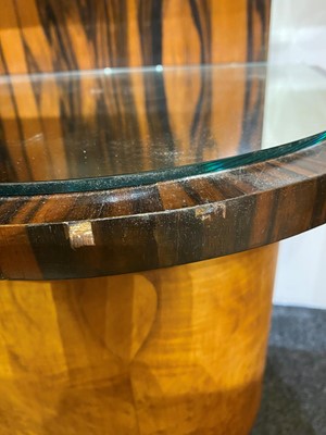 Lot 54 - A Mobili Barraja Art Deco-style Macassar ebony and bird's-eye maple cabinet