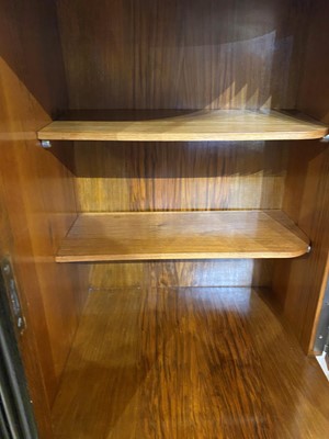Lot 54 - A Mobili Barraja Art Deco-style Macassar ebony and bird's-eye maple cabinet