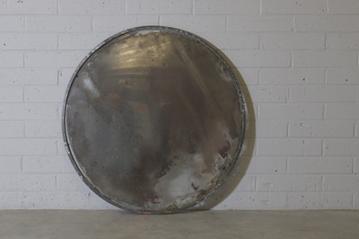 Lot 253 - A large concave circular mirror