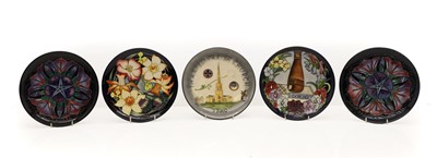 Lot 208 - Five Moorcroft pottery plates