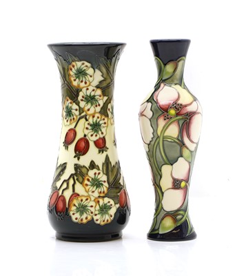 Lot 227 - Two Moorcroft pottery vases