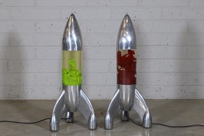 Lot 207 - Two Mathmos 'Lunar' lava lamps