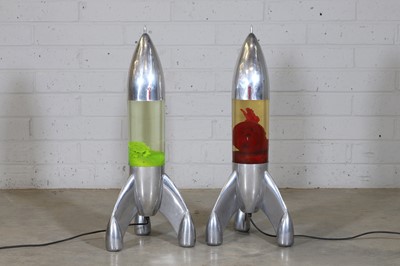 Lot 208 - Two Mathmos 'Lunar' table lights