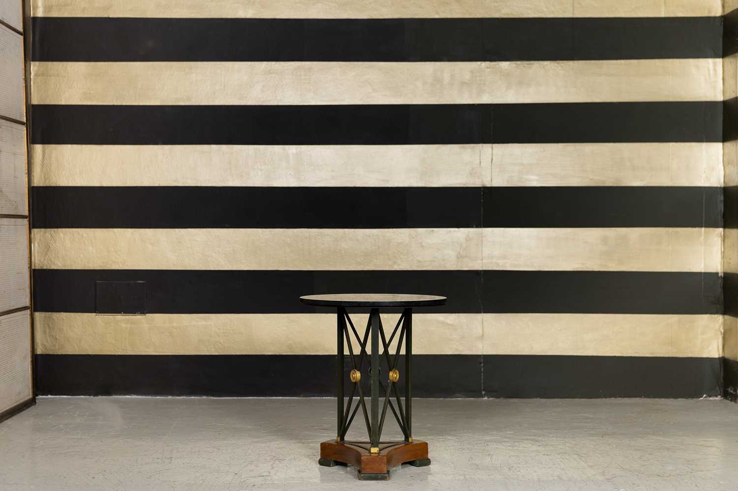 Lot 54 - A circular side table