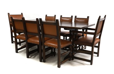 Lot 417 - A table and chairs