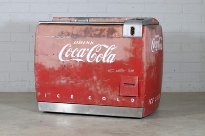 Lot 572 - A Coca-Cola chest freezer