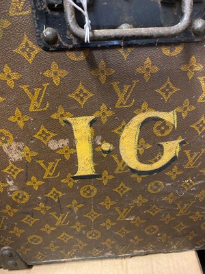 Lot 1552 - A Louis Vuitton monogrammed canvas cabin trunk