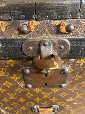 Lot 1552 - A Louis Vuitton monogrammed canvas cabin trunk