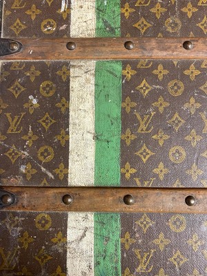 Lot 1552 - A Louis Vuitton monogrammed canvas cabin trunk