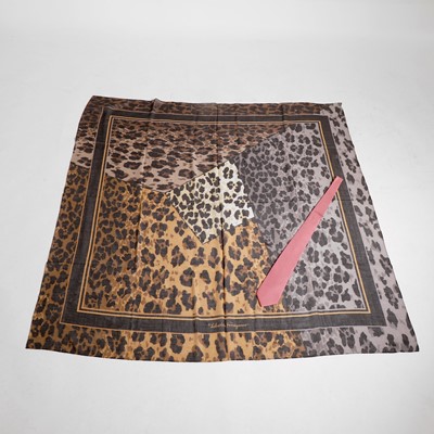 Lot 500 - Salvatore Ferragamo shawl and tie