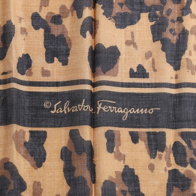 Lot 500 - Salvatore Ferragamo shawl and tie