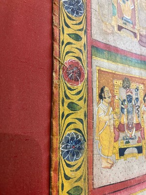 Lot 289 - ​​Two pichhwai paintings