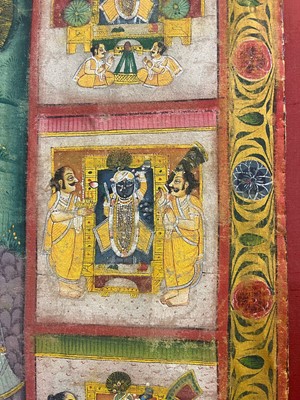 Lot 289 - ​​Two pichhwai paintings