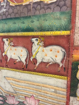 Lot 289 - ​​Two pichhwai paintings