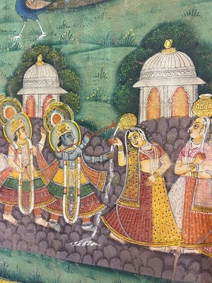 Lot 289 - ​​Two pichhwai paintings