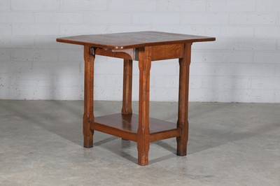 Lot 76 - A Heal's-style drop-leaf table