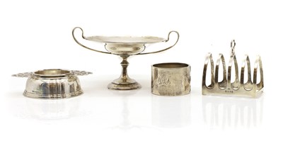 Lot 3 - A collection of silver items