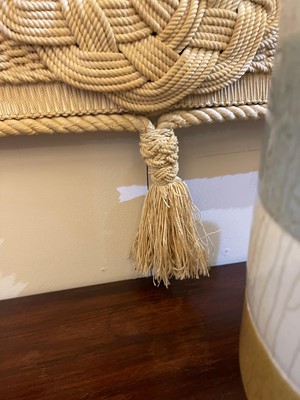Lot 262 - A sailor's knotwork mirror