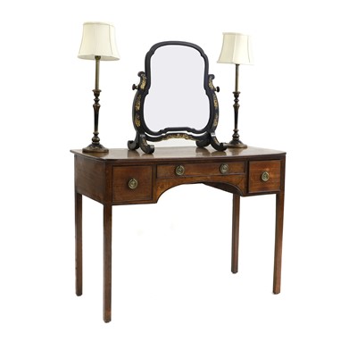 Lot 742 - A mahogany dressing table