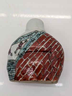 Lot 59 - A porcelain Happy Buddha