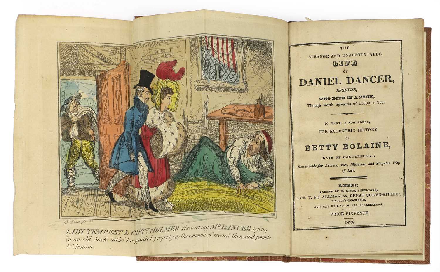 Lot 43 - The strange and unaccountable life of Daniel Dancer, Esquire