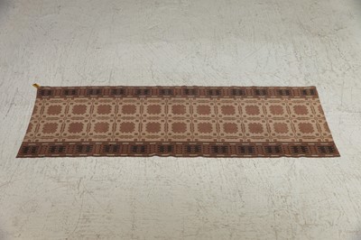 Lot 89 - A cotton handwoven runner