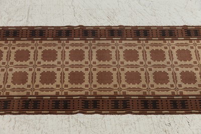 Lot 89 - A cotton handwoven runner