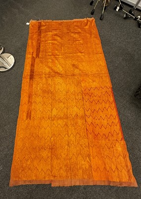 Lot 98 - Three silk phulkari embroidered cloths
