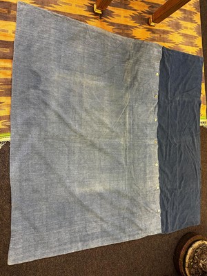 Lot 366 - Two indigo bed covers