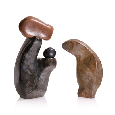 Lot 273 - Two Zimbabwean Shona stone sculptures