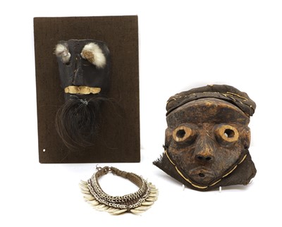 Lot 303 - A Mexican 'Tecuani' dance mask