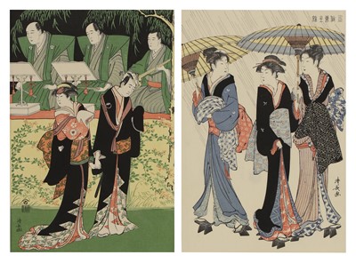 Lot 118 - Two Japanese woodblock prints