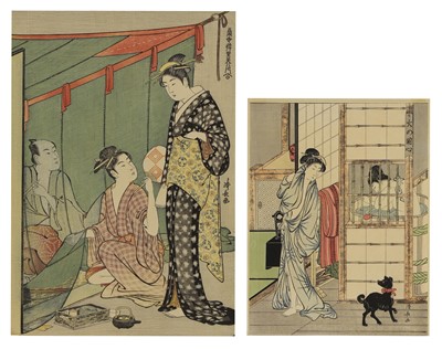 Lot 119 - Two Japanese woodblock prints