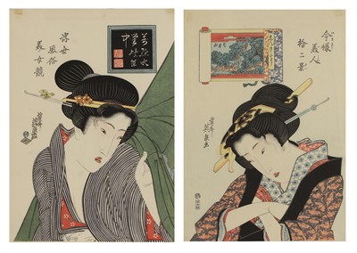 Lot 120 - Two Japanese woodblock prints