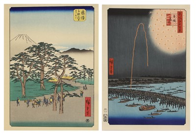 Lot 122 - Two Japanese woodblock prints