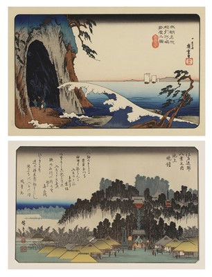 Lot 123 - Two Japanese woodblock prints