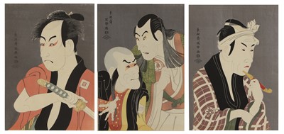 Lot 129 - Three Japanese woodblock prints