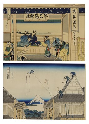 Lot 131 - Two Japanese woodblock prints