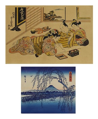 Lot 115 - Two Japanese woodblock prints