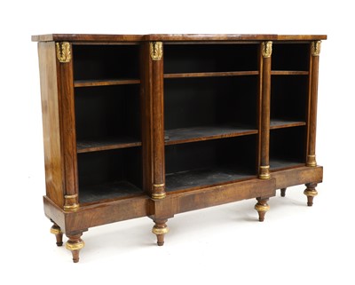 Lot 415A - A Victorian mahogany open bookcase