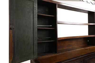 Lot 482 - A George III oak 'Anglesea' dresser