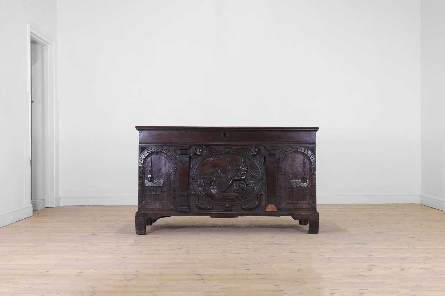 Lot 692 - A cedar cassone