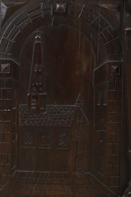 Lot 692 - A cedar cassone